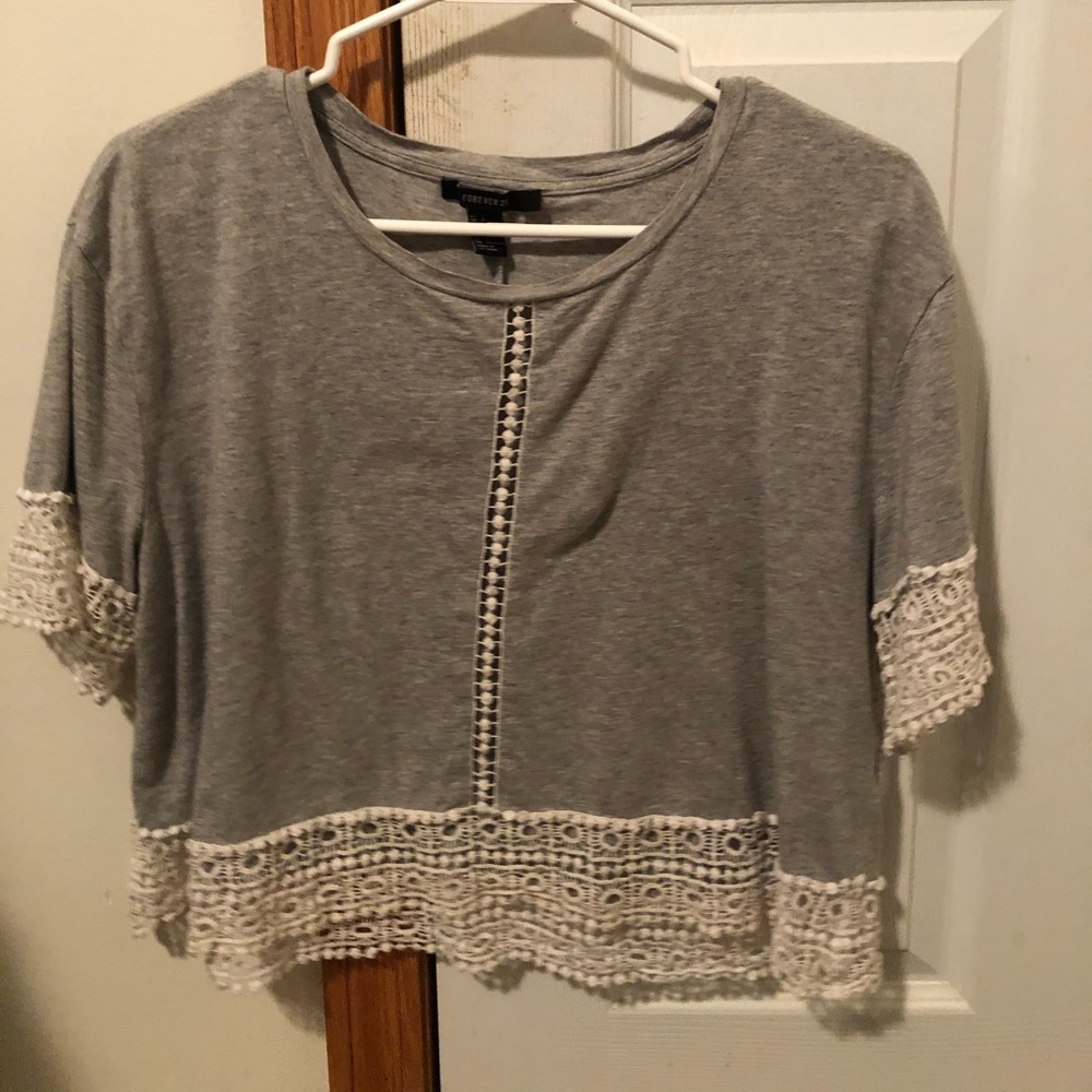 Blouse crop top